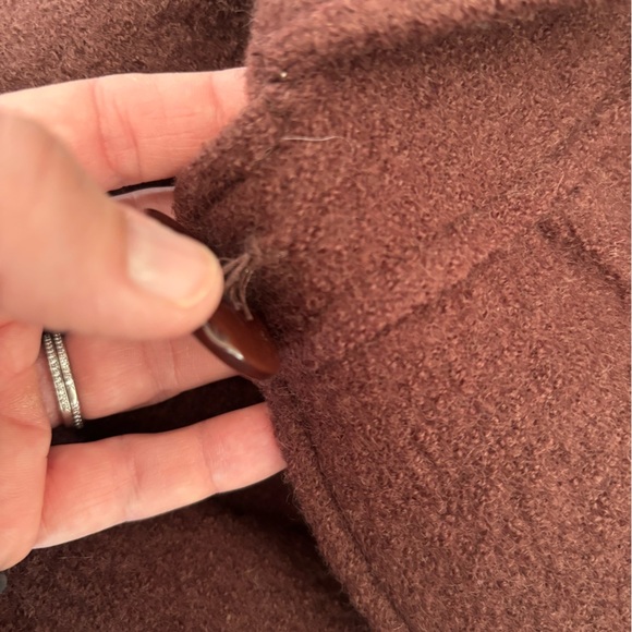 Avalin 100% wool Bubble Sleeve Party Coat Size Medium - Picture 6 of 8